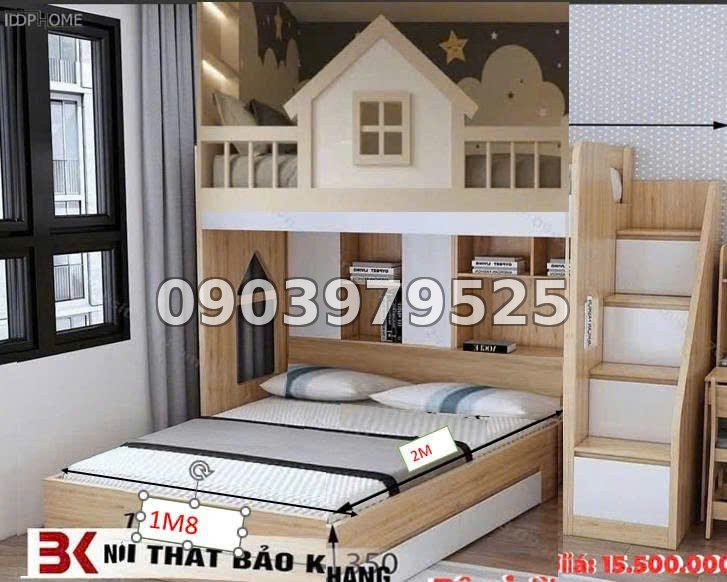 Giường tầng đa năng GT014